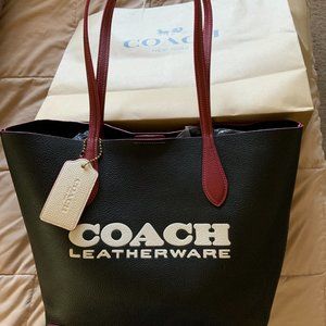 Coach Large Leather KIA Tote Bag NEW w/tag